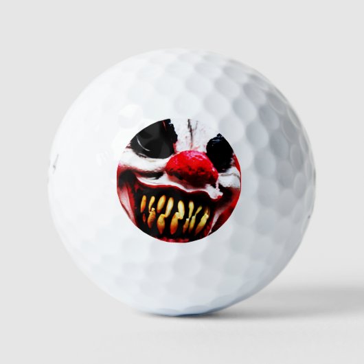 Clown 1 be6 gbcnm golfballen (Voorkant)
