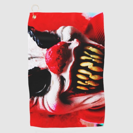 Clown 1 gtcnm golfhanddoek (Voorkant)
