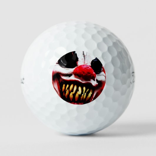 Clown 1 tpv1 gbcnm golfballen (Voorkant)