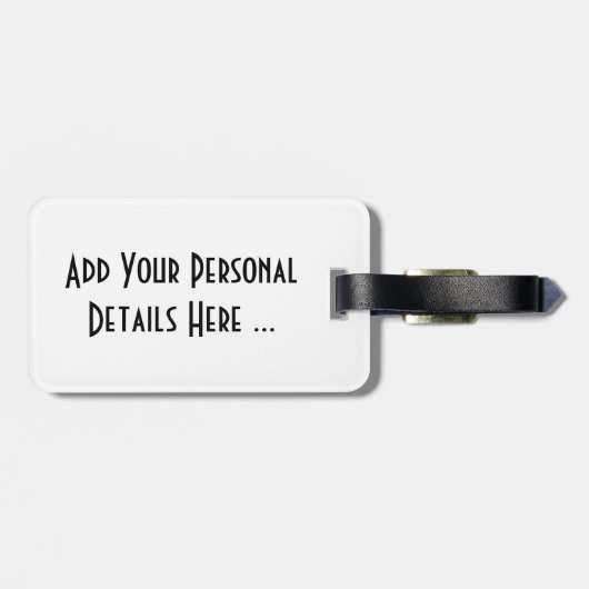 Clown 3 cd ltcnm bagagelabel (Achterkant horizontaal)