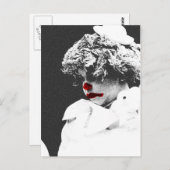 Clown 3 pccna briefkaart (Voorkant / Achterkant)
