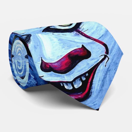 Clown:aambeeld Necktie Stropdas (Opgerold)