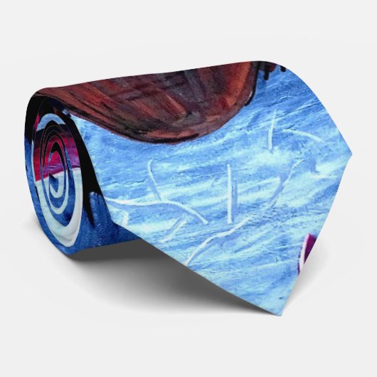 Clown:aambeeld Necktie Stropdas (Opgerold)