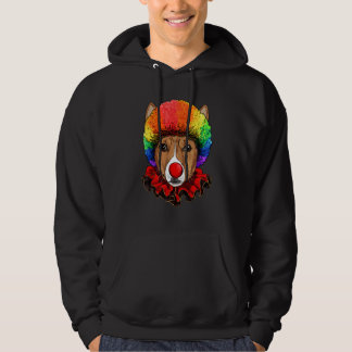 Clown Afrikaanse Basenji Carnaval Circus Personeel Hoodie