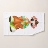 Clown badhanddoeken Circus - Bad Handdoek (Handdoek)