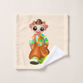 Clown badhanddoeken voor kinderen bad handdoek (Wasdoekje)