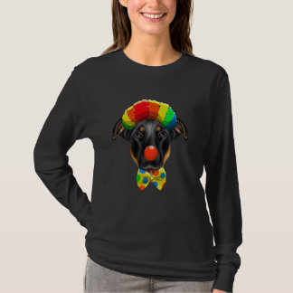 Clown Beauceron Circus Dog T-shirt