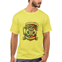 Clown, Bierkrug, Bodybuilding - Fasching Karneval