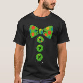 Clown Big Bow Tie Halloween Costume Design Funny T-shirt (Voorkant)