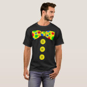 Clown Big Bow    TieFunny clown outfit t-shirt (Voorkant volledig)