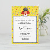 Clown Birthday Invitation Kaart (Staand voorkant)