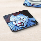Clown:boffelkast Bier Onderzetter (Linkerzijde)