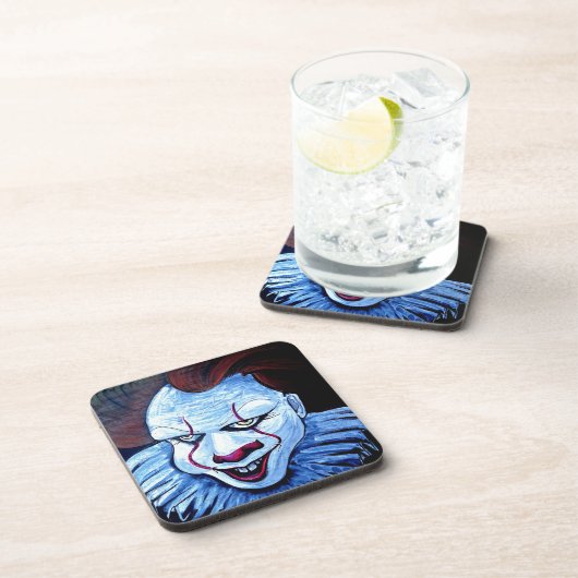Clown:boffelkast Bier Onderzetter (Rechterzijde)