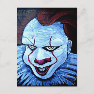 Clown:Boos Briefkaart