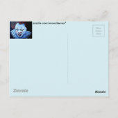 Clown:Boos Briefkaart (Achterkant)
