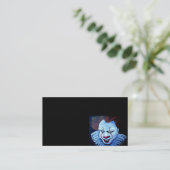 Clown:Boos Visitekaartje (Staand voorkant)