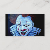 Clown:Boos Visitekaartje (Achterkant)