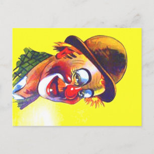 clown briefkaart