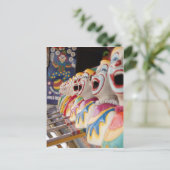 clown briefkaart (Staand voorkant)