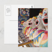clown briefkaart (Voorkant / Achterkant)