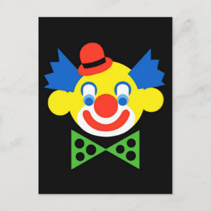 clown briefkaart