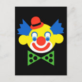 clown briefkaart (Voorkant)