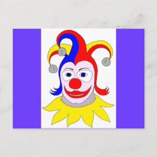 clown briefkaart