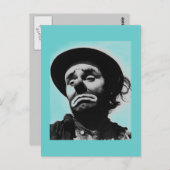  clown Briefkaart (Voorkant / Achterkant)