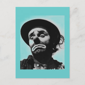  clown Briefkaart