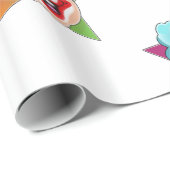 clown cadeaupapier (Rol Hoek)