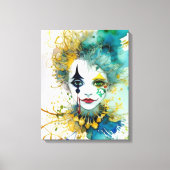 Clown Canvas Print (Voorkant)