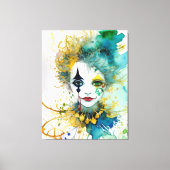 Clown Canvas Print (Voorkant)