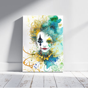 Clown Canvas Print
