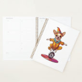 Clown Chihuahua � Grappige Circus Hond Planner (Display)