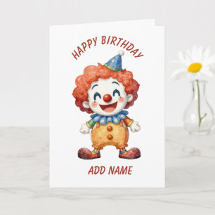 Clown Circus Humor Kaart