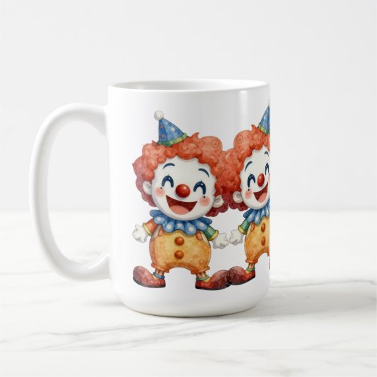 Clown Circus Humor Koffiemok (Links)