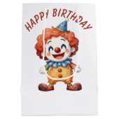 Clown Circus Humor Medium Cadeauzakje (Achterkant)