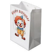 Clown Circus Humor Medium Cadeauzakje (Achterkant Gekanteld)