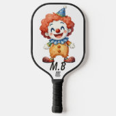 Clown Circus Humor Pickleball Paddle (Achterkant)