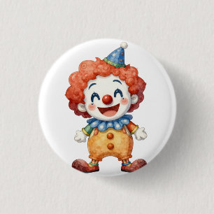 Clown Circus Humor Ronde Button 3,2 Cm