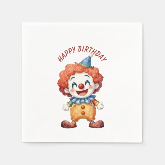 Clown Circus Humor Servet (Voorkant)