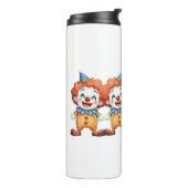 Clown Circus Humor Thermosbeker (Gedraaid links)