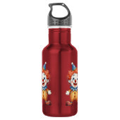 Clown Circus Humor Waterfles (Achterkant)