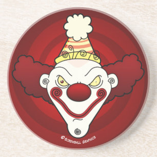 Clown! Coaster Zandsteen Onderzetter