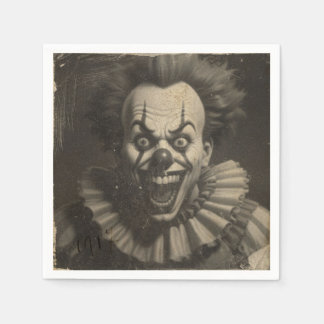  clown cocktailservetten servet