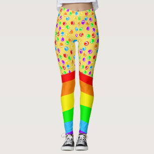 Clown Core en Rainbow Leggings