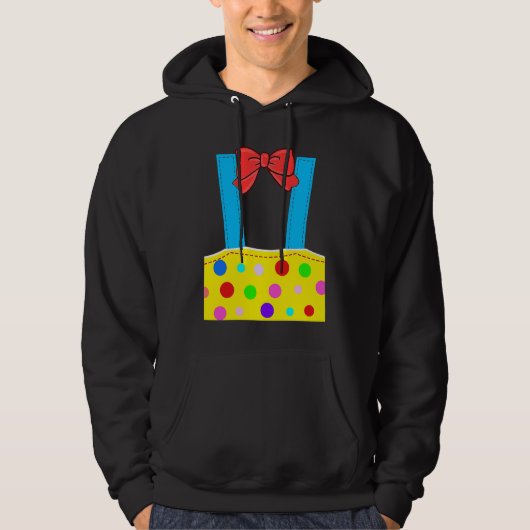 Clown costume Halloween Hoodie (Voorkant)