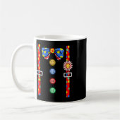 Clown Costume Halloween Koffiemok (Links)