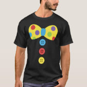 CLOWN costume t-shirt, Clowncore esthetisch T-shirt (Voorkant)