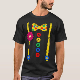 Clown Costume T-Shirt Funny Circus Halloween